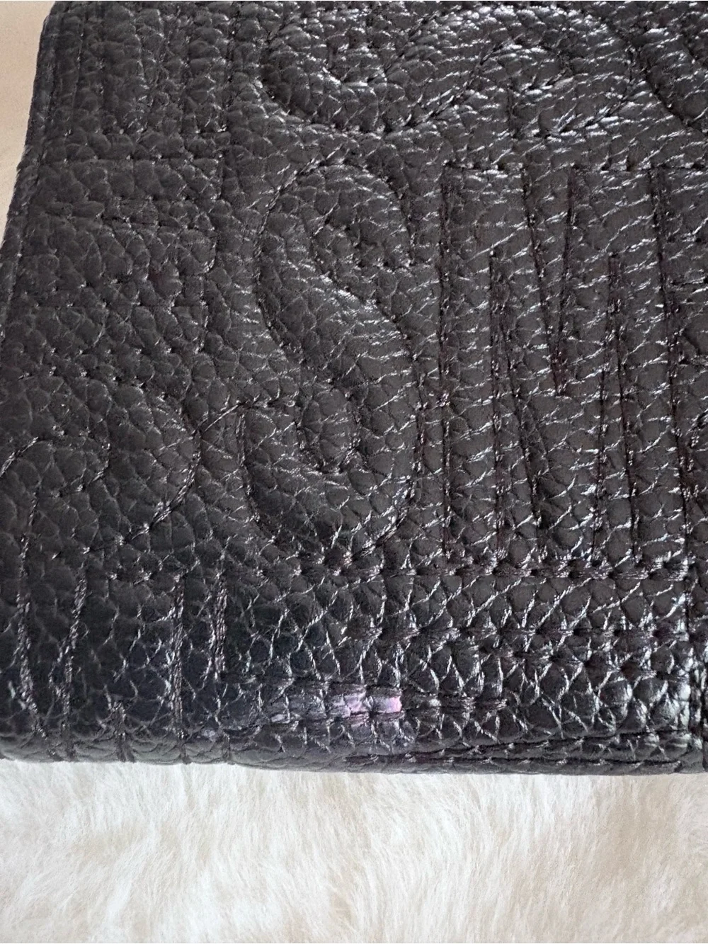 Steve Madden black zip